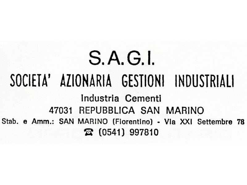 Cementificio SAGI